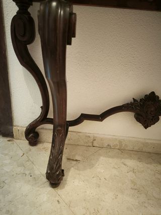 Mueble recibidor y espejo