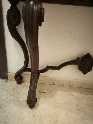 Mueble recibidor y espejo