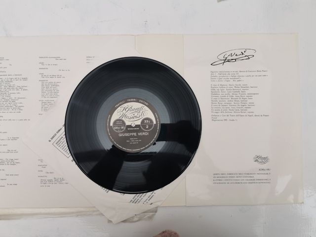 Lp Vinile Giuseppe Verdi Rigoletto 1e2