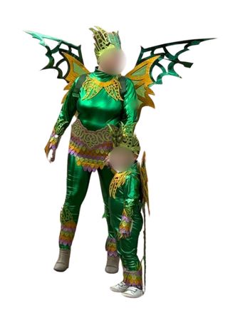 Goma Eva , díseño,corte, armado,carnaval