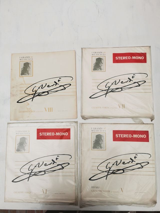 LP Vinile Giuseppe Verdi La Traviata