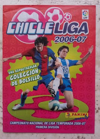 ÁLBUM CHICLES LIGA 2006-07 