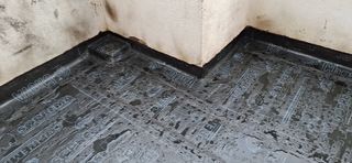 Tela asfaltica impermeabilizado