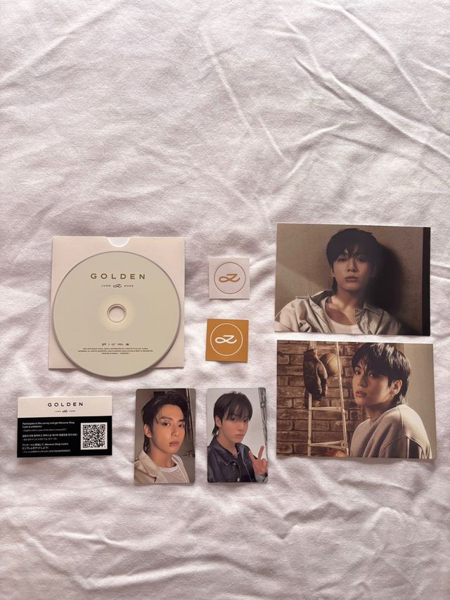 BTS Jungkook álbum “Golden” Solid version