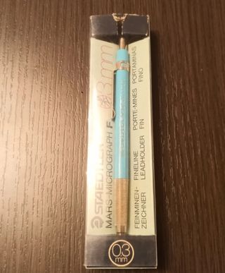 Antiguo Portaminas STAEDTLER MICROGRAPH F 0.3