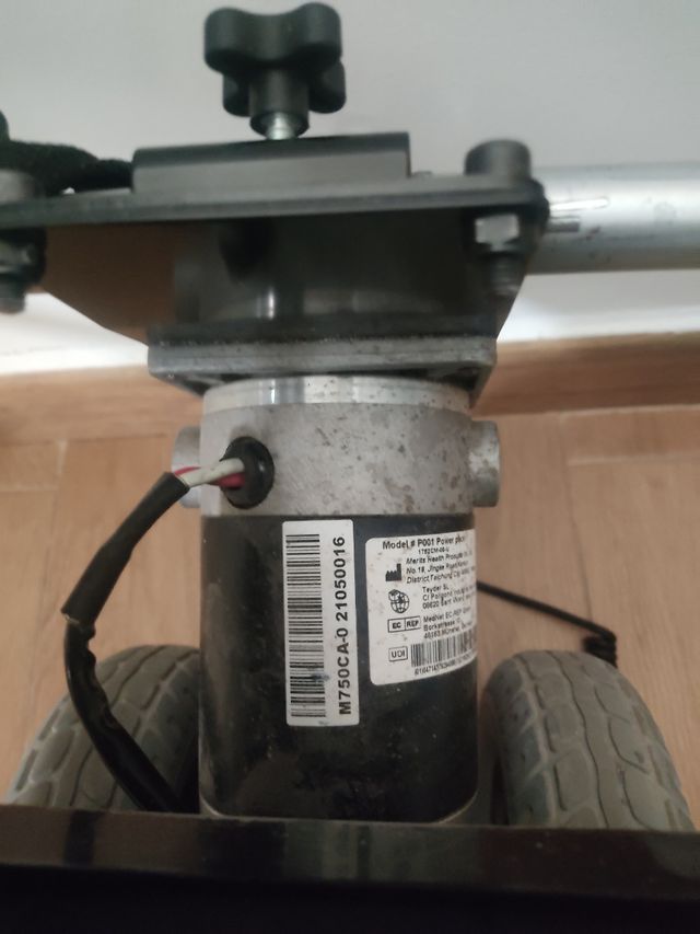 Motor auxiliar externo silla de ruedas