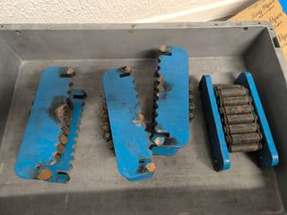 Juego ruedas transporte cargas pesadas