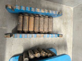 Juego ruedas transporte cargas pesadas