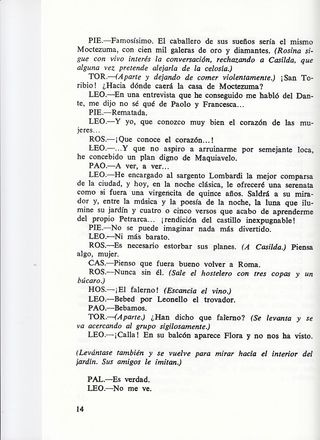 José Serrano. Libreto de La Canción del Olvido