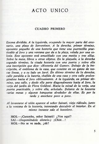 José Serrano. Libreto de La Canción del Olvido
