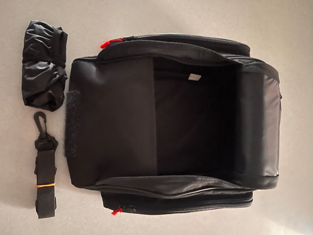 Mochila sobredepósito moto