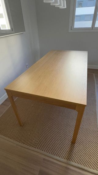 Mesa extensible EKEDALEN 180/240x90 roble!NUEVA