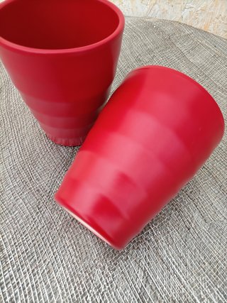 Vasi Coprivasi Ceramica Rossa