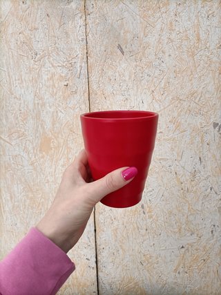 Vasi Coprivasi Ceramica Rossa