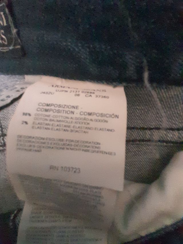 Armani jeans w33 hombre vintage