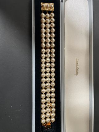 Pulsera de perlas antiguas