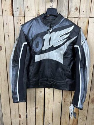 CHAQUETA T-L DE MOTO GARIBALDI O1E NEGRA