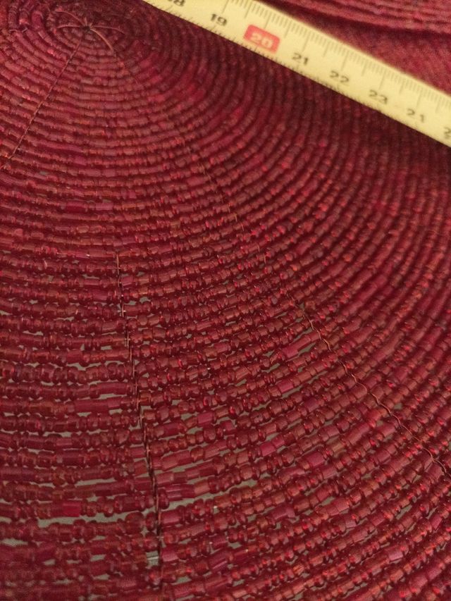 Posa platos -decoracion Precio por conjunto