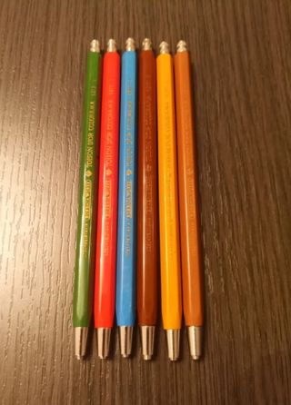 Lote Antiguos Portaminas BOHEMIA WORKS