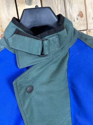 CHAQUETA T-S DE MOTO GARIBALDI AZUL