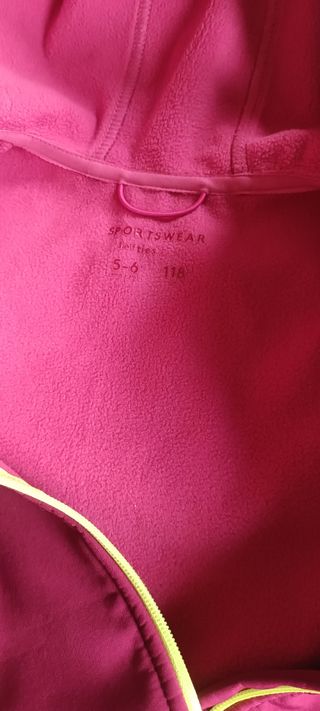 Cazadora montaña niña 5-6 años