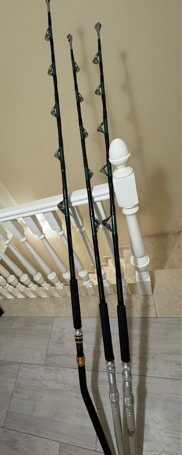 Caña currican Grauvell blue marlin 130lbs