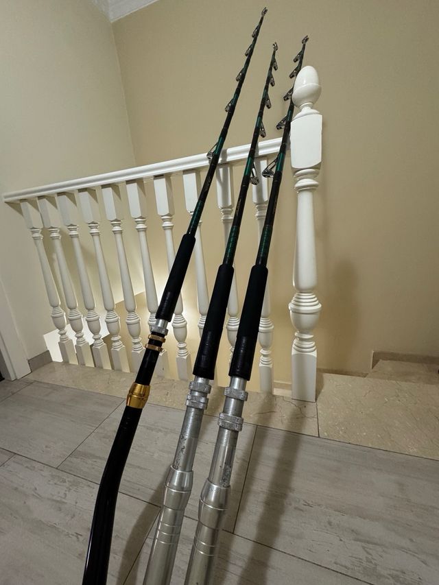 Caña currican Grauvell blue marlin 130lbs