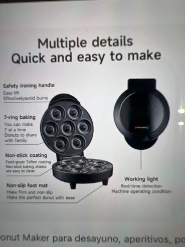 Maquina mini donut