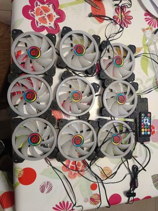 Ventole PC RGB talius 120mm