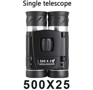 Binoculares prismáticos 500x25 portátil