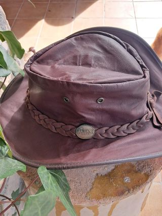 SOMBRERO PIEL CANGURO
