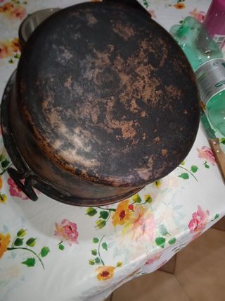 Calderone in rame antico Anni1900