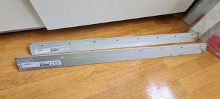 Estanterías con cristal. Mod. LJUSDAL IKEA NUEVAS