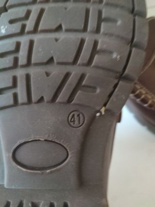 Zapatos de piel nauticos n40-41