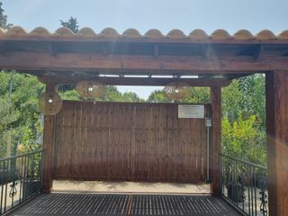 pergola rustica