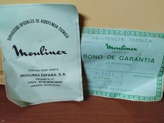 Corta legumbres Moulinex vintage