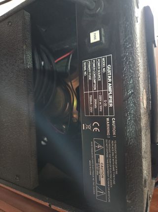 Amplificador para guitarras