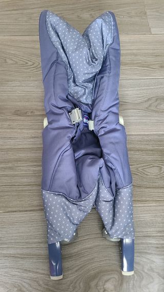 Hamaca bebé Chicco Pocket Relax color azul Navy
