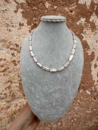 Collar perlas naturales cultivadas