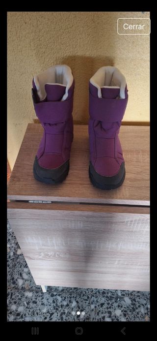 Botas de nieve