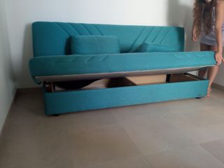 Sofa cama, tipo libro