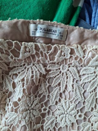 Falda encaje