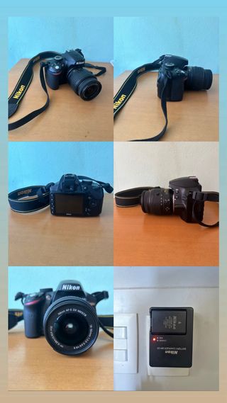 Nikon D3200  Cámara réflex en excelente estado