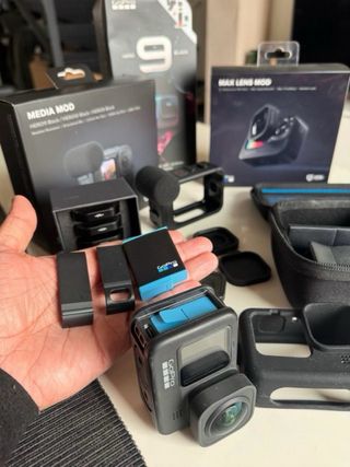 Gopro + Media Mod + MaxLens Mod