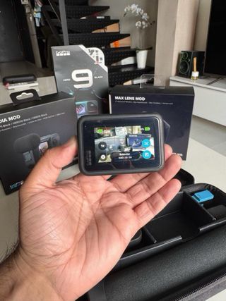 Gopro + Media Mod + MaxLens Mod