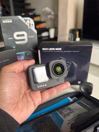 Gopro + Media Mod + MaxLens Mod