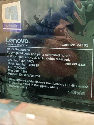 Lenovo V410z Pantalla Táctil