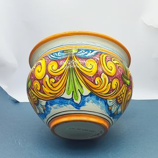 Cachepot Vaso piante in ceramica di Caltagirone