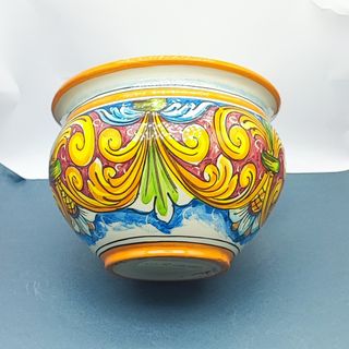 Cachepot Vaso piante in ceramica di Caltagirone