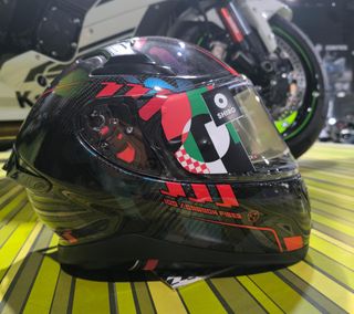 CASCO INTEGRAL MOTO CARBONO 100% SHIRO KATANA CARB